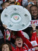 Fussball 1. Bundesliga JUBEL VfB Stuttgart