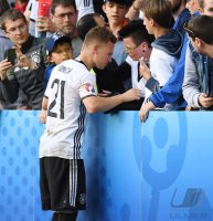 Fussball Europameisterschaft Achtelfinale 2016: Deutschland - Slowakei