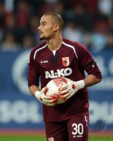 Fussball 1. Bundesliga, Saison 2012/2013:  Torwart Mohamed Amsif (FC Augsburg)
