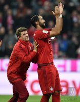 Fussball 1. Bundesliga Saison 15/16: FC Bayern Muenchen -  SV Werder Bemen