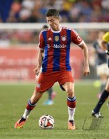 FUSSBALL 1. Bundesliga 14/15 Testspiel: Robert Lewandowski (FC Bayern Muenchen)