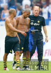 FUSSBALL 1. Bundesliga BVB, SAMMER, AMORSO und DEDE