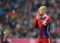 Fussball 1. Bundesliga Saison 14/15: Arjen Robben (FC Bayern Muenchen)