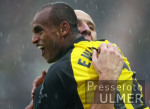 Fussball 1. Bundesliga: Hannover - Dortmund, Jubel BVB