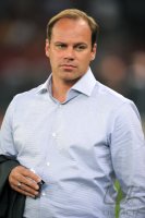 Fussball CHL  Saison 2011/2012:  Sportdirektor Christian Nerlinger (FC Bayern Muenchen)