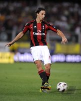 FUSSBALL SERIE A:  Zlatan Ibrahimovic (AC Mailand)