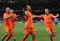 FUSSBALL WM 2010, HALBFINALE:  Uruguay - Niederlande