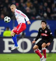 FUSSBALL 1. BUNDESLIGA: Hamburger SV - VfB Stuttgart
