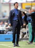 FUSSBALL SERIE A:  Trainer Andrea Stramaccioni (Inter Mailand)