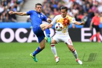 Fussball Europameisterschaft Achtelfinale 2016: Italien - Spanien