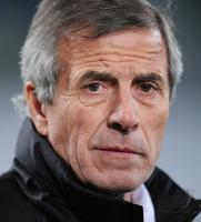 Fussball International:  Schweiz - Uruguay; URU Trainer TABAREZ