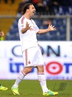 FUSSBALL SERIE A:  Zlatan Ibrahimovic (AC Mailand)