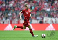 Fussball 1. Bundesliga Saison 14/15: Bastian Schweinsteiger (FC Bayern Muenchen)