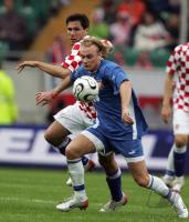 Fussball  WM 2006: Testspiel Kroatien gegen Polen