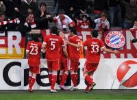 FUSSBALL  International CHL 09/10 : FC Bayern  Muenchen  - Manu