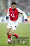 Fussball UCL: London, PIRES Einzelaktion