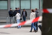 Terroranschlaege in Paris; Tatort am Stadion Stade de France