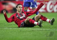 Fussball 1. Bundesliga: Leverkusen - Berlin, BERBATOV enttaeuscht