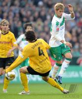 FUSSBALL 1. BUNDESLIGA: Bremen - Dortmund