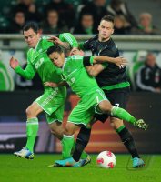 Fussball 1. Bundesliga Saison 12/13: VfL Wolfsburg - SV Werder Bremen