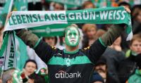 FUSSBALL 1. BUNDESLIGA: Bremen, Fan