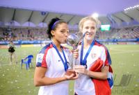 Fussball Frauen FIFA U 20  WM  2008   Finale   Korea DVR - USA
