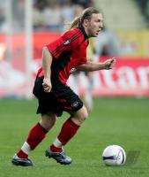 Fussball, International: Leverkusen, VORONIN Einzelaktion