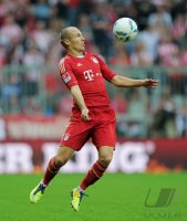 Fussball 1. Bundesliga, Saison 2011/2012:  Arjen Robben (FC Bayern Muenchen)