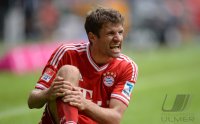 Fussball 1. Bundesliga  Saison  2012/2013:Thomas Mueller (FC Bayern Muenchen)