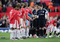 FUSSBALL  International CHL 09/10 : Manchester United - FC Bayern  Muenchen