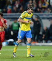 Fussball WM Qualifikation 2014 Playoff: Zlatan Ibrahimovic (Schweden)