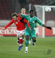 Fussball Laenderspiel Schweiz - Nigeria