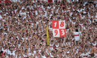 Fussball 1. Bundesliga  Saison 2011/2012: Fankurve beim VfB Stuttgart