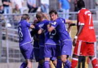 Fussball 3. Bundesliga:  FC Bayern Muenchen II - Erzgebierge Aue