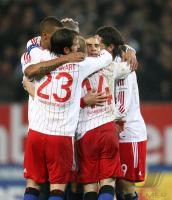 Fussball 1. Bundesliga: Hamburg - Frankfurt