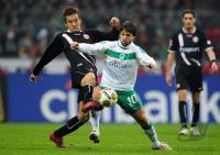 FUSSBALL 1. BUNDESLIGA: Bremen - Frankfurt