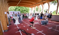 Eroeffnung Freilufthalle des TV Rottenburg