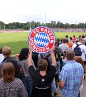Fussball 1. Bundesliga 13/14 : Training beim FC Bayern Muenchen an der Saebener Strasse