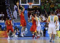 OLYMPIA 2008  Basketball Herren Viertelfinale Litauen - China