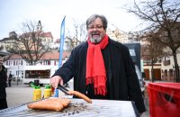 175 Jahre Horber Neckar Chronik, Grillen auf dem Horber Wochenmarkt
