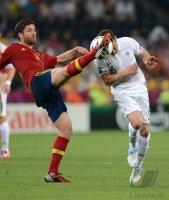 Fussball International Europameisterschaft 2012: Spanien - Frankreich