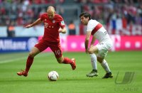 Fussball 1. Bundesliga Saison 15/16: FC Bayern Muenchen - VfB Stuttgart