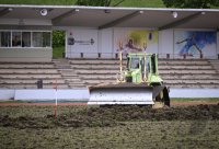 Fussball International EURO 2024: Hermann-Saam-Stadion bekommt einen neuen Rasen