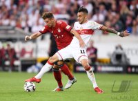 Fussball 1. Bundesliga Saison 18/19: VfB Stuttgart - FC Bayern Muenchen