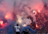 Fussball, 1. Bundesliga  Saison 2014/2015 Relegation: Karlsruher SC - Hamburger SV