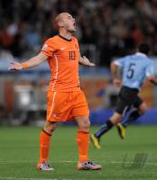 FUSSBALL WM 2010, HALBFINALE:  Uruguay - Niederlande