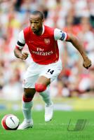 Fussball Barclays Premiership: Arsenal, HENRY Einzelaktion
