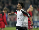 FUSSBALL  Lnderspiel Testpiel Deutschland - Belgien JUBEL; Michael Ballack (GER)
