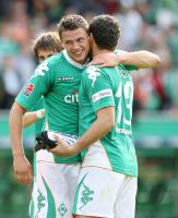 Fussball 1. Bundesliga: Bremen - Frankfurt
