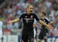 Fussball CHL  Saison 2011/2012: Arjen Robben (FC Bayern Muenchen)